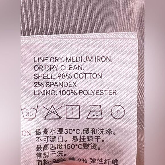 H& M double breasted pea coat ๐ navy blue ๐ double breasted ๐ size 2 - Picture 7 of 10